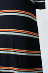 Metallic Stripe Maxi Dress S/M