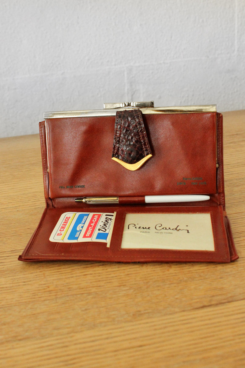 Pierre Cardin Mahogany Wallet