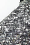 50s Abstract Print Circle Skirt L