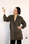 Pierre Metallic Long Cardigan XS-M