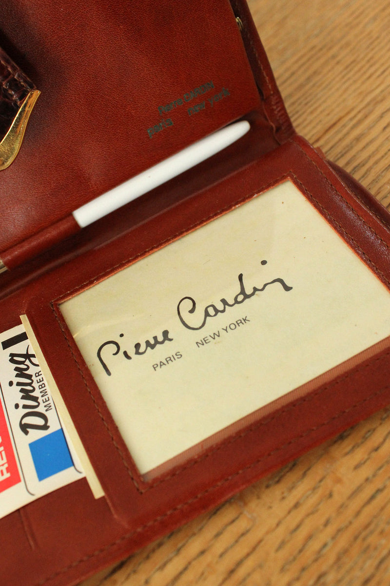 Pierre Cardin Mahogany Wallet