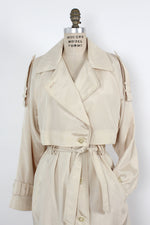 Pearly Lightweight Trench Coat S-L