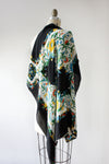 Folk Floral Silk Scarf