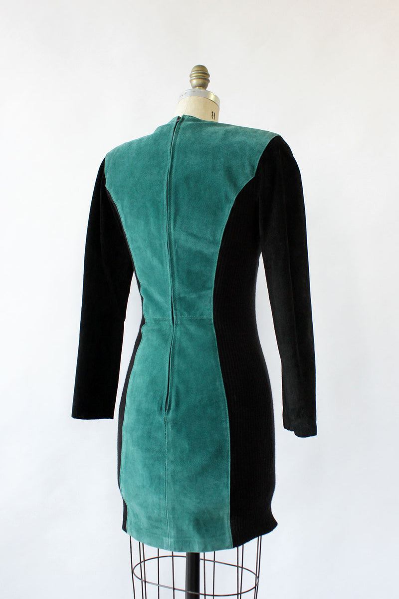 Phoenix Suede Wave Dress M