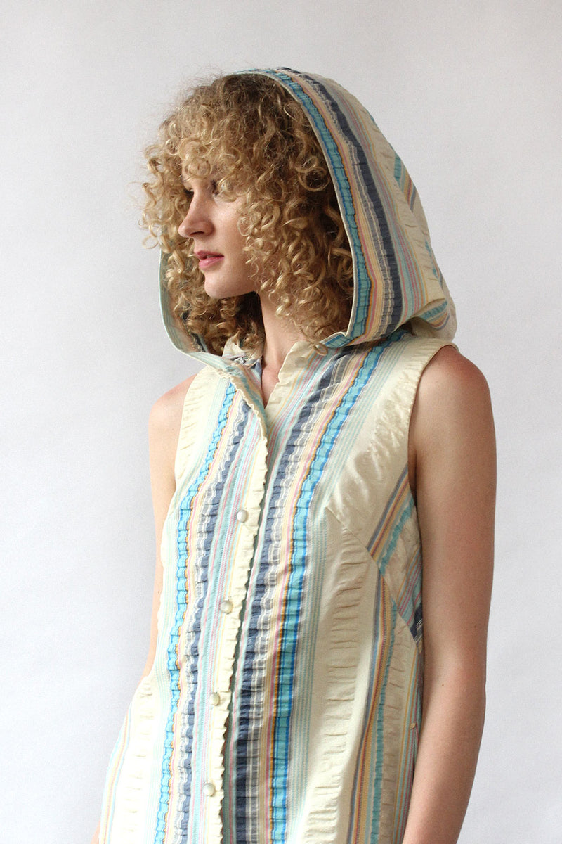 Estévez Hooded Caftan Dress S/M