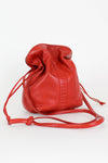 Buttery Leather Mini Bucket Bag