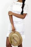lace mini dress