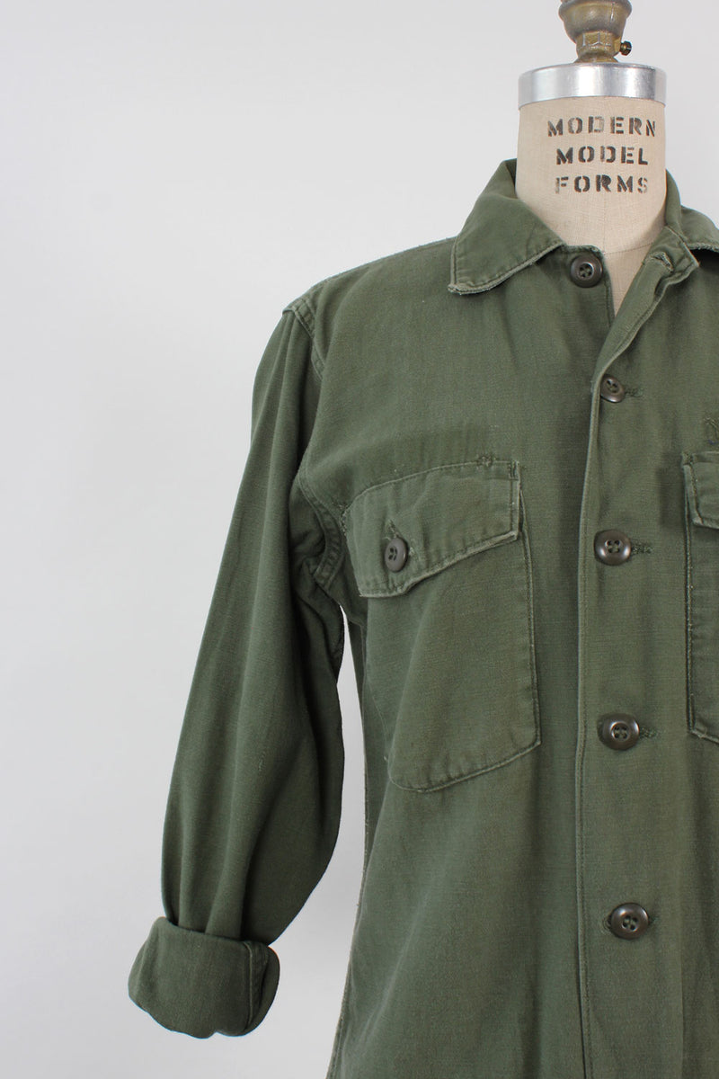 Army Cotton Shirt Jacket XS/S