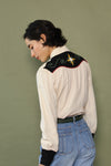Black Eyed Susan Chainstitch Shirt S/M