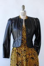 Jet Leather Puff Jacket S/M