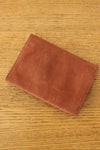 Florentine Leather Enamel Flower Wallet