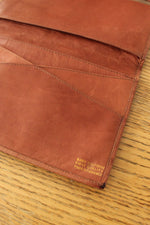 Florentine Leather Enamel Flower Wallet