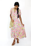 Dusty Rose Tea Dress M