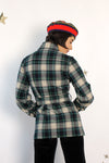 Pendleton Plaid Short Trench XS/S