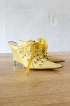 Pointy Yellow Wedges 5 1/2-6