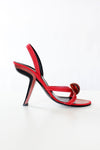 Jean Rimbaud Red Fan Heels 6 1/2