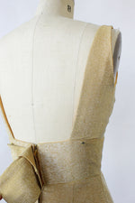 Gilded Bow Back Dress