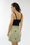 Sage Mini Wrap Skirt