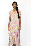 Dusty Rose Tea Dress M
