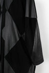 LAYAWAY • Harlequin Black Leather/Suede Flare Jacket S-L