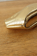 Gold Foil Pouch Purse
