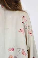 Handpainted Silk Crepe Kimono