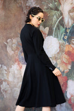 Leslie Fay Wool Flare Dress XS/S