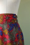 Tropical Mood Wrap Skirt M/L