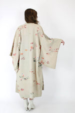 Handpainted Silk Crepe Kimono