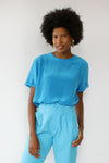 Sky Silk Tee