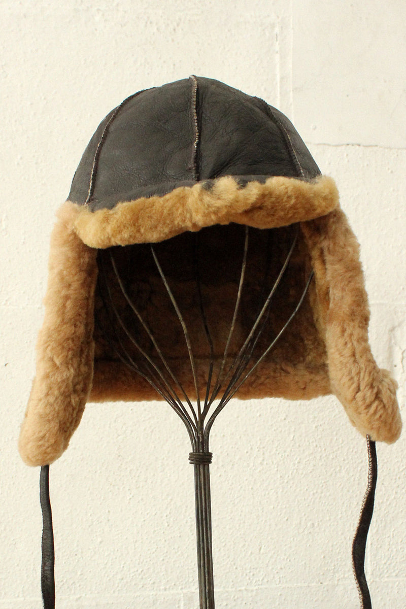 Shearling Aviator Hat