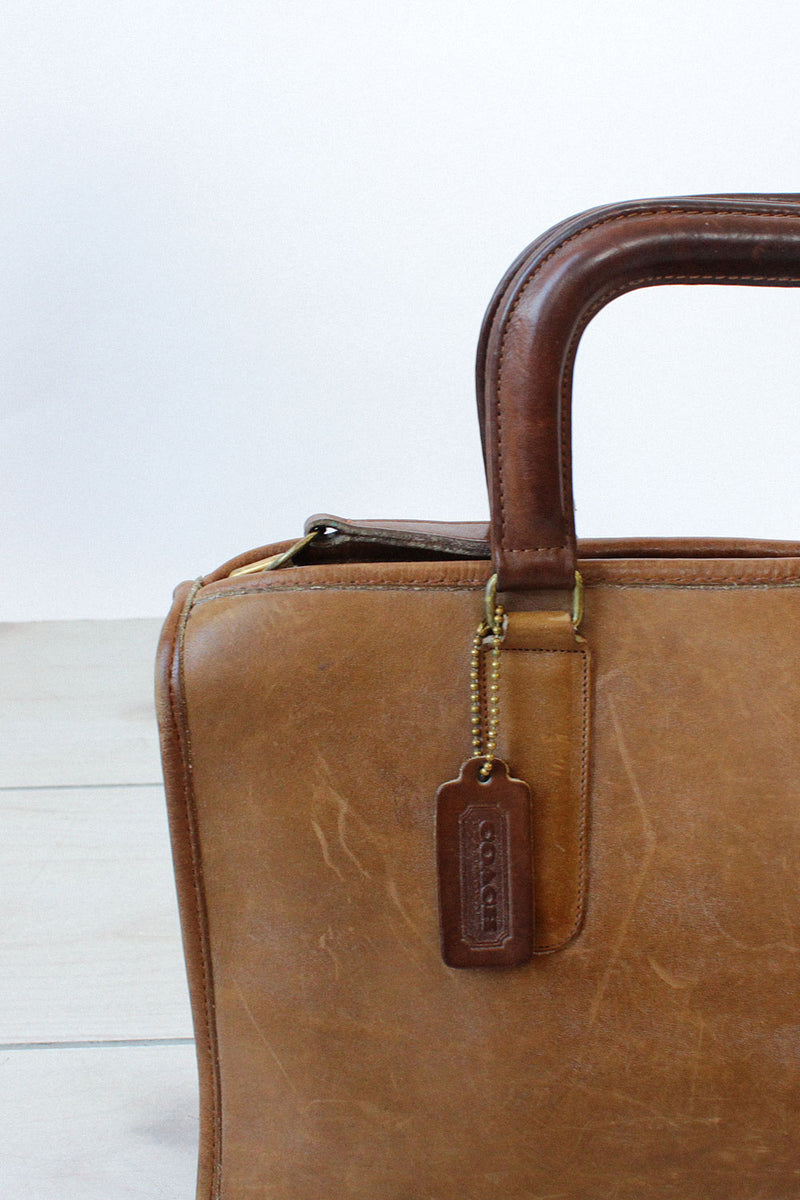 Coach NYC Leather Attaché