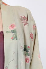 Handpainted Silk Crepe Kimono