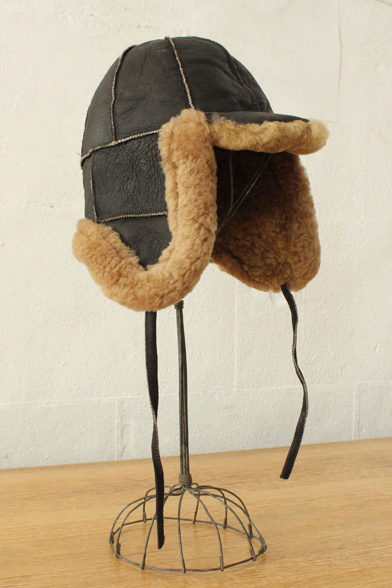 Shearling Aviator Hat