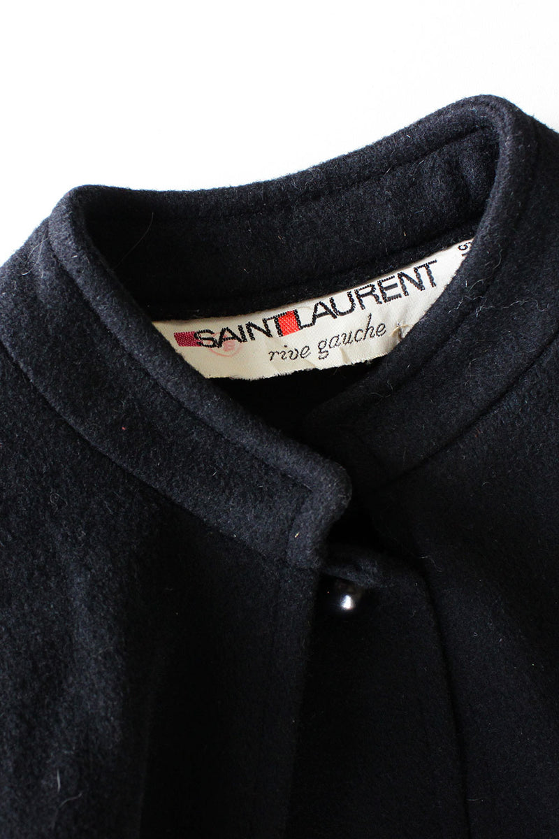 YSL Maxi Cape Coat S/M
