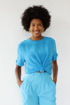 Sky Silk Tee