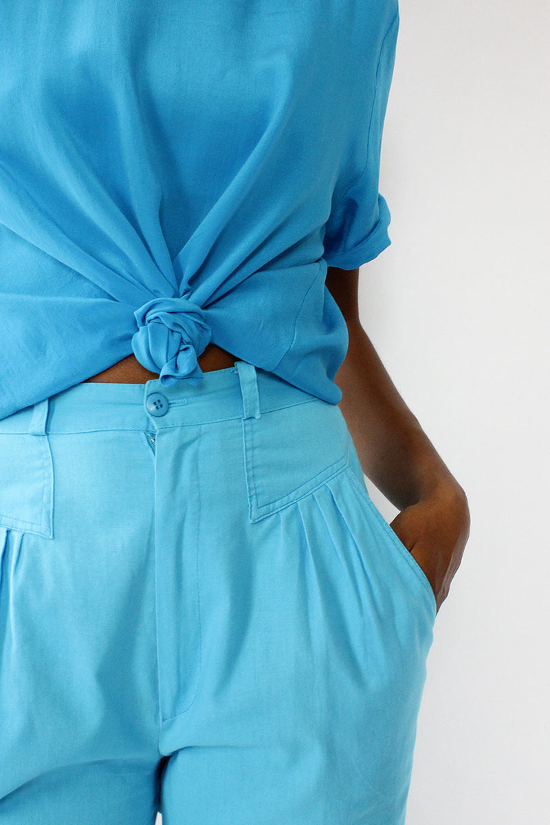 Sky Silk Tee
