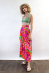 Janis Neon Maxi Skirt XS