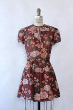 Boysenberry Floral Mini Dress M/L