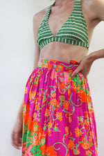 Janis Neon Maxi Skirt XS