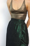 Moiré Mistletoe Skirt S