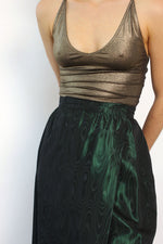 Moiré Mistletoe Skirt S