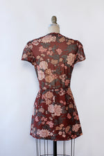 Boysenberry Floral Mini Dress M/L