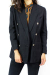 Nautical Black Blazer M