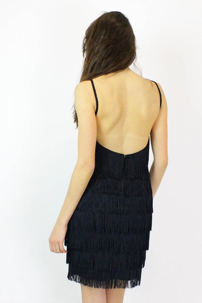 vintage low back dress