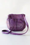 Grape Leather Knot Bag