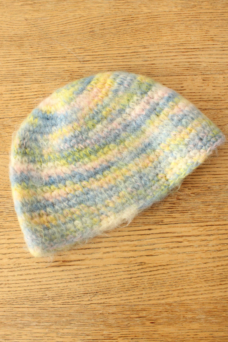 Pastel Italian Crochet Cap