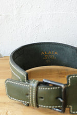 Alaïa Hunter Cinch Belt XS