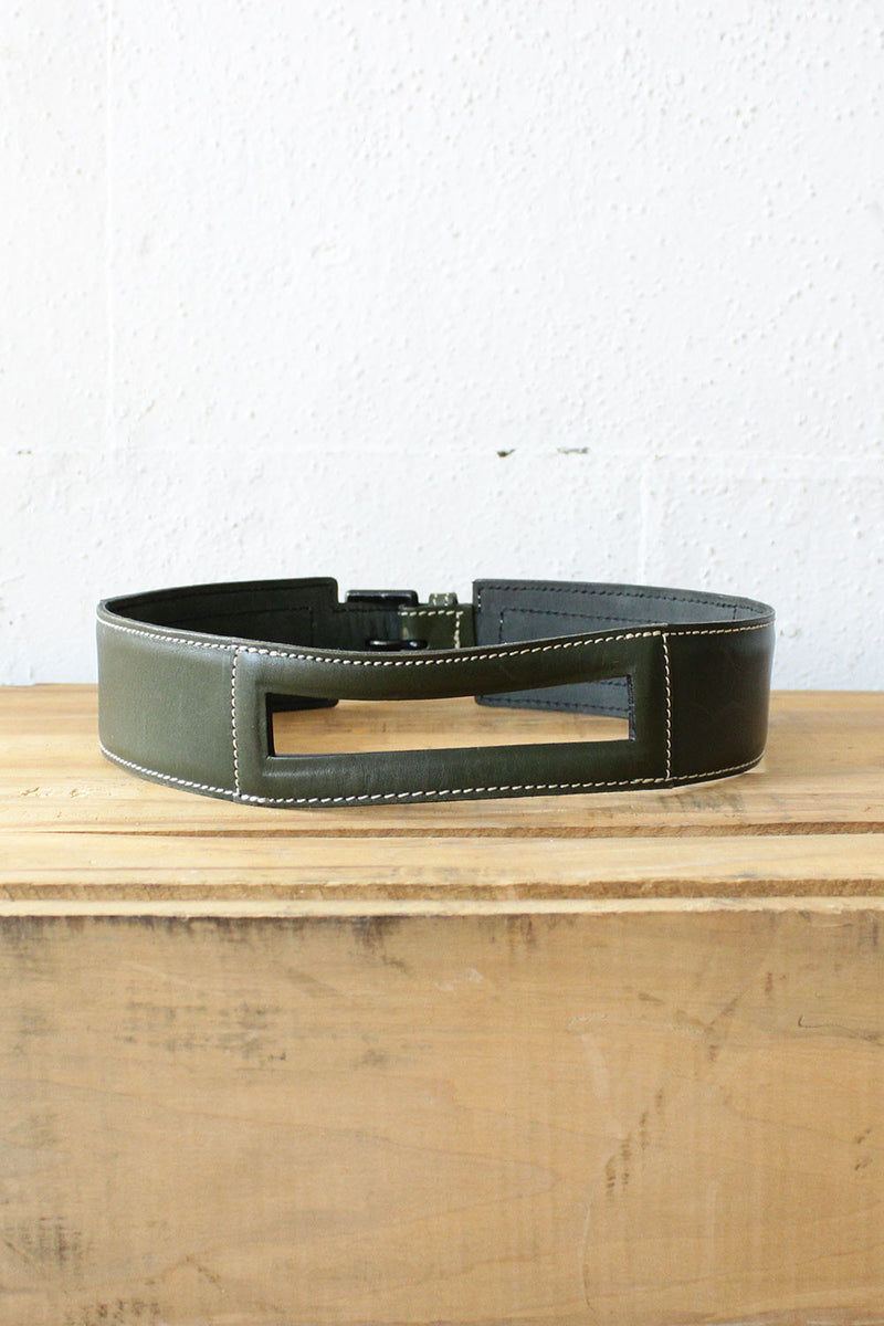 Alaïa Hunter Cinch Belt XS
