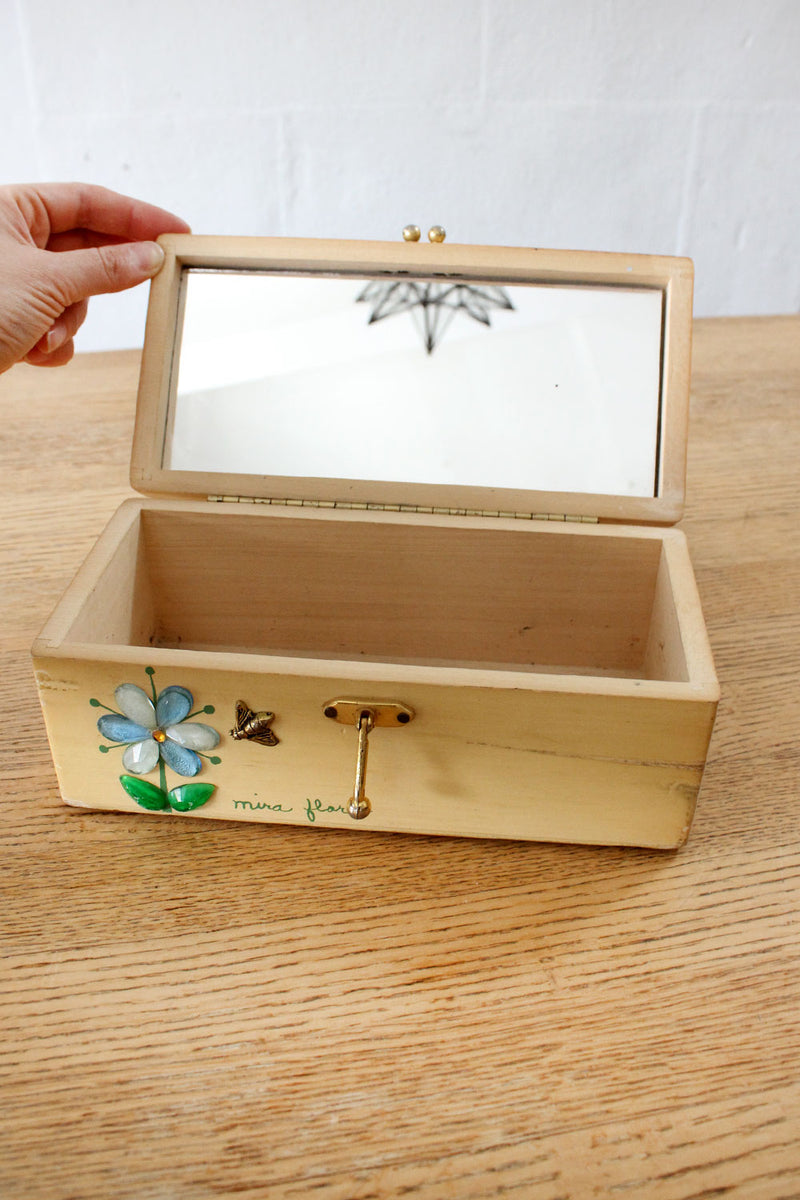 Enid Collins Bejeweled Box Purse
